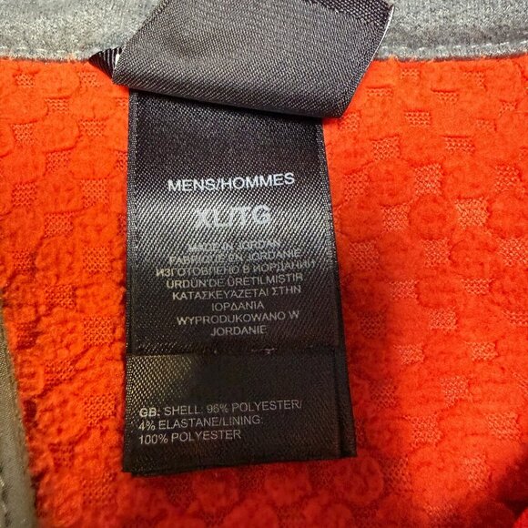 The North Face Men’s XL Shellrock Softshell Jacket Gray/Orange EUC (NE45 Logo) - Picture 8 of 12